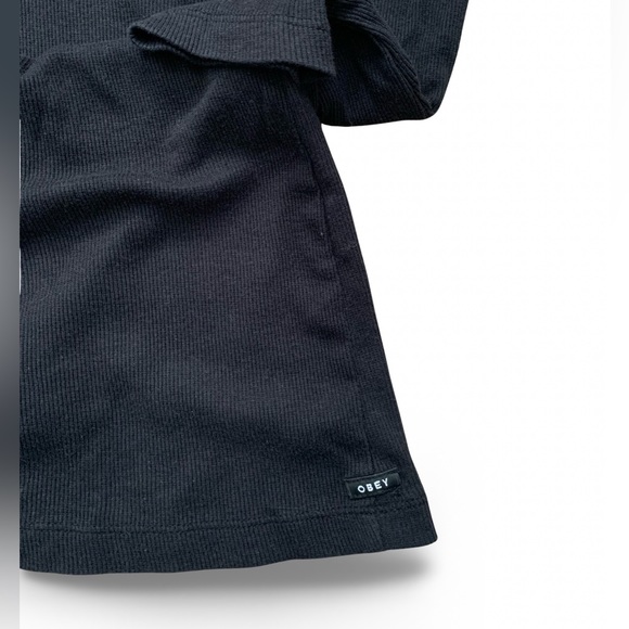 Obey black turtleneck mini dress (fits a little loose) - Picture 3 of 3
